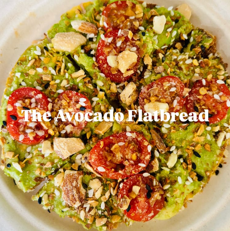 The Villages Avo Flatbread.